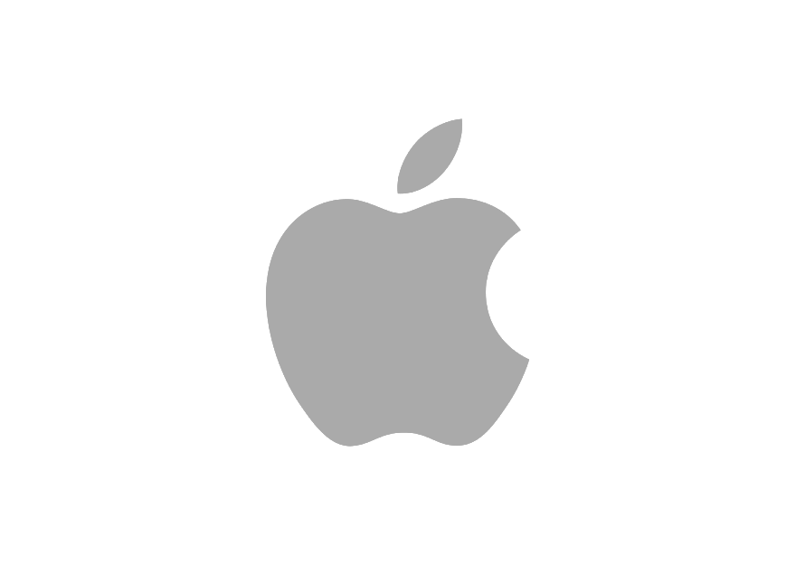 Apple logo grey 880x625