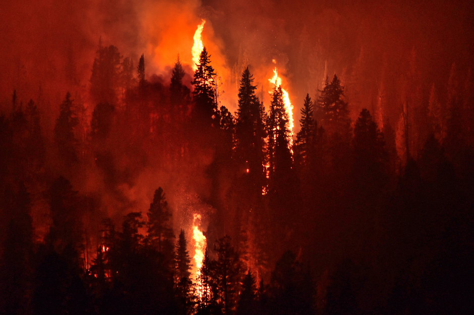 Alberta wildfire season ’10 times more severe
