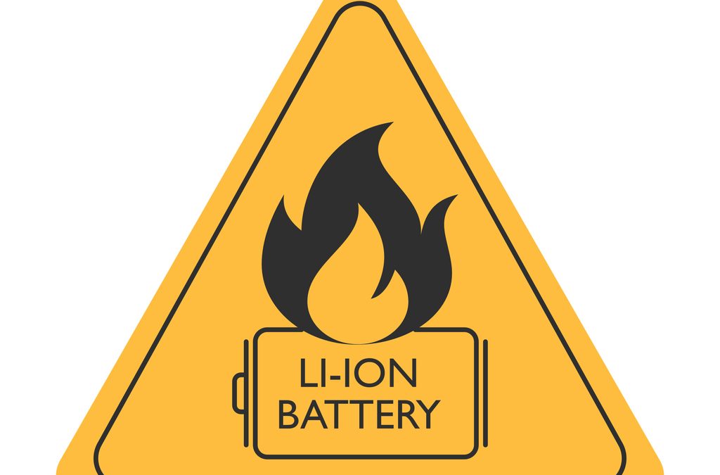 Lithium-ion battery blamed for yet another fast-moving fire