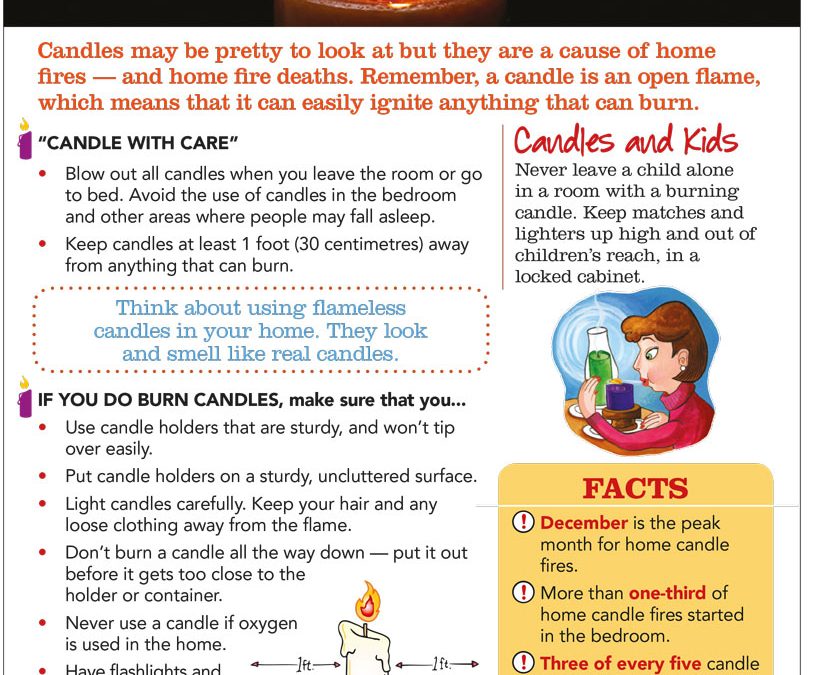 NFPA Candle Safety