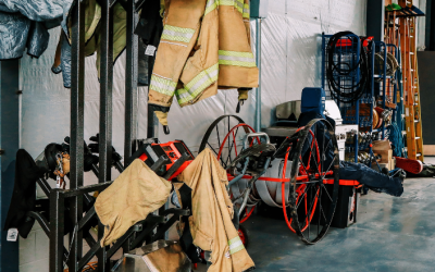 Son of retired Cambridge, Ont. firefighter inspired to create chemical-free gear