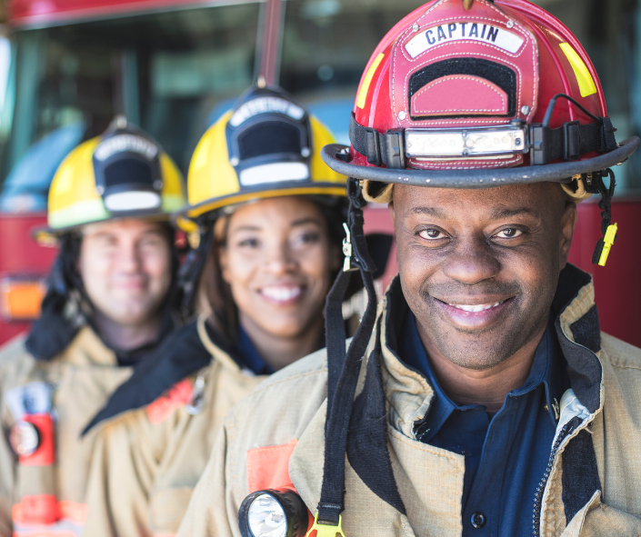 Rural volunteer firefighters