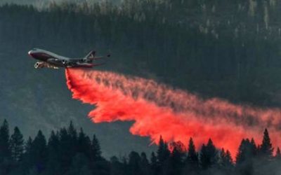 This 747 is fighting wildfires globally