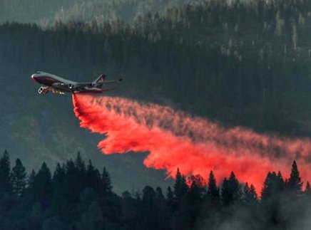 This 747 is fighting wildfires globally
