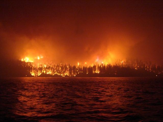 Ashcroft Reserve wildfire Look Lake BC