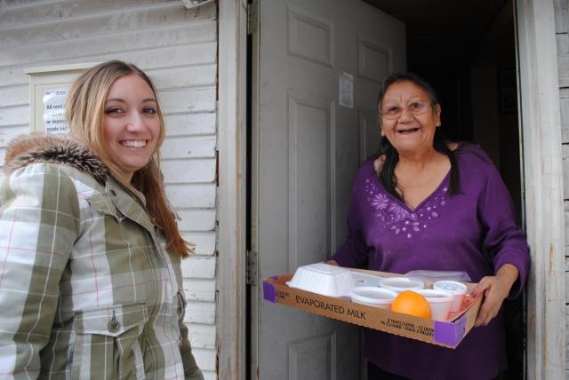 Meals on Wheels delivery