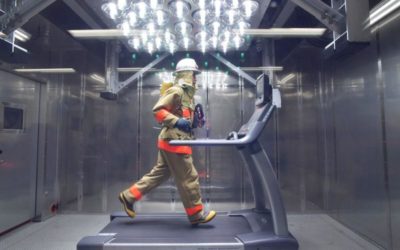 Tokyo F.D.’s new test room imitates extreme heat, cold