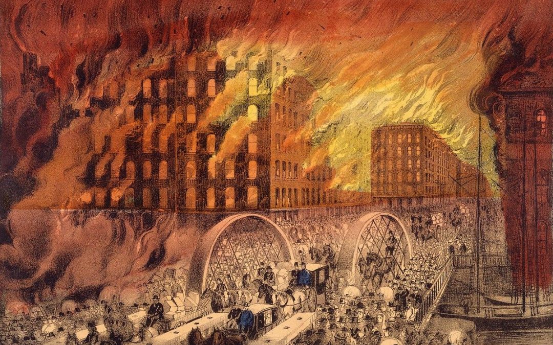 October in fire history – the Chicago fire