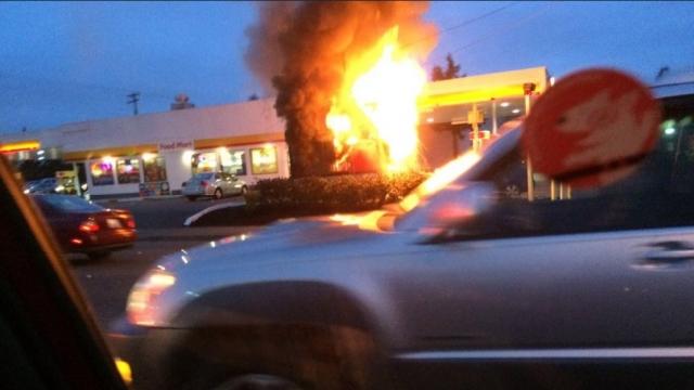 coffee stand explosion