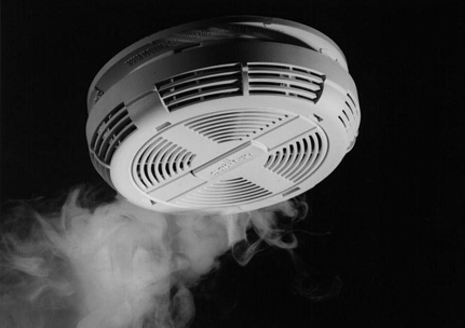 smoke detector monitoring system