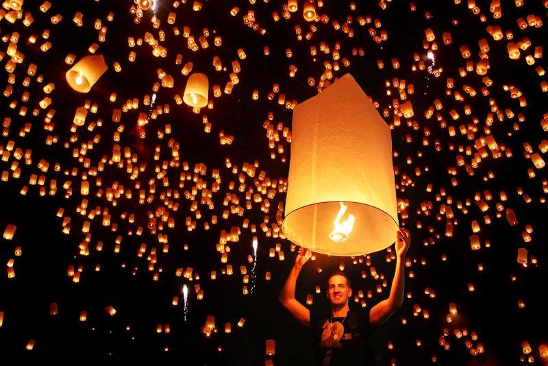 wedding sky lantern