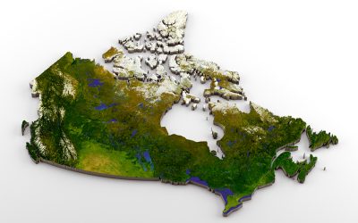 Satellite World Map Showing Radiative Power of Fires Burning